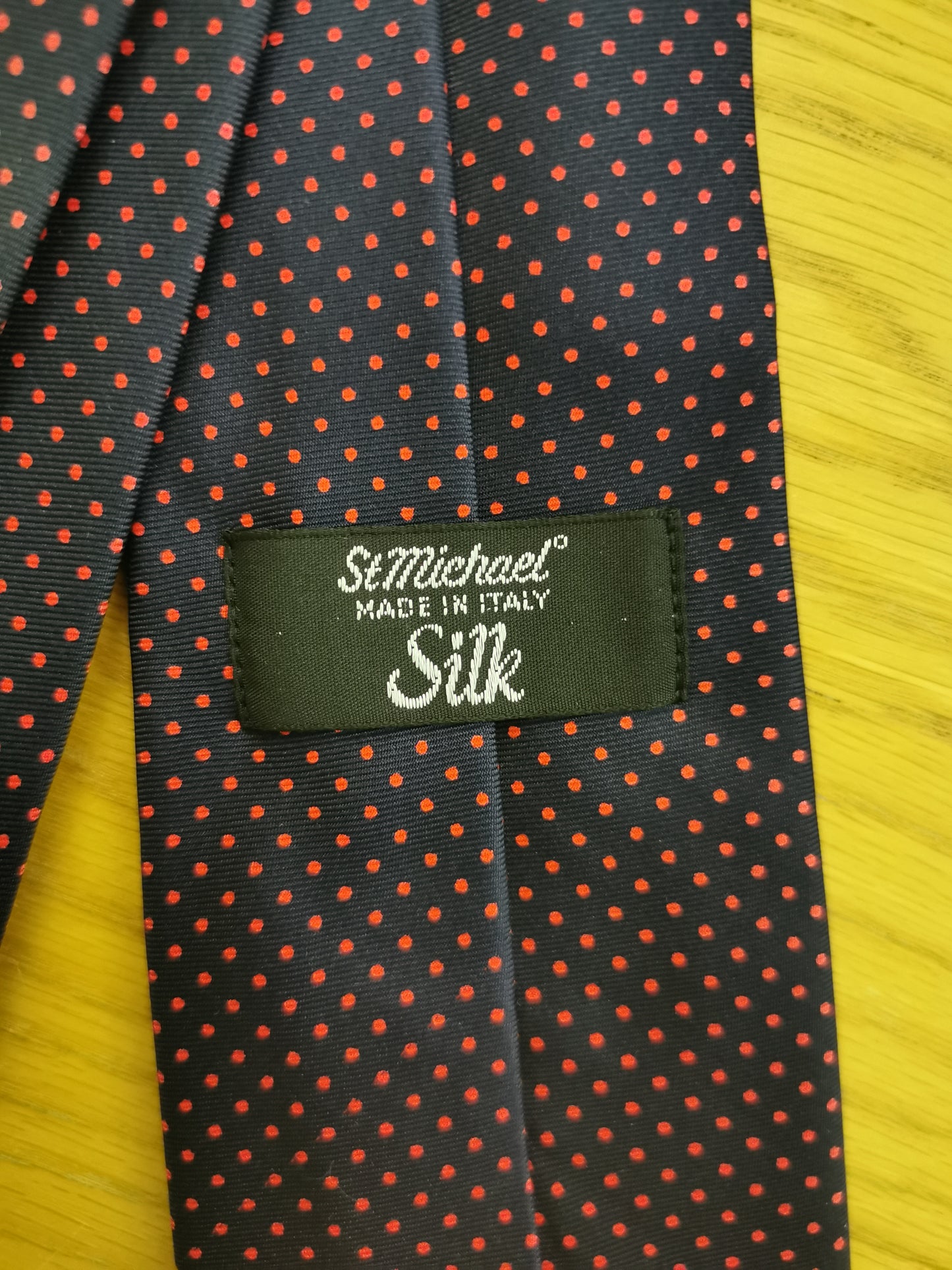 100% silk St Michael Italian tie
