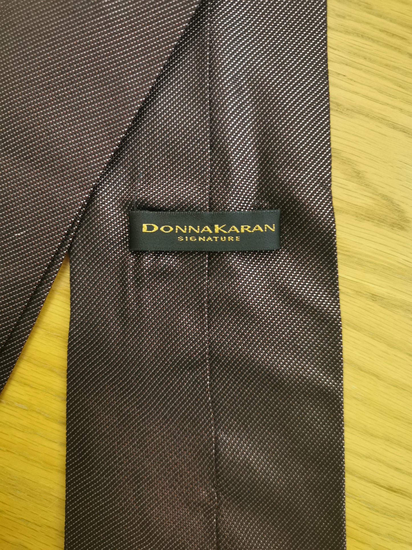 93% silk Donna Karan Signature tie